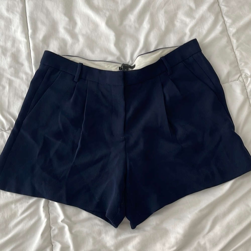 J crew navy shorts